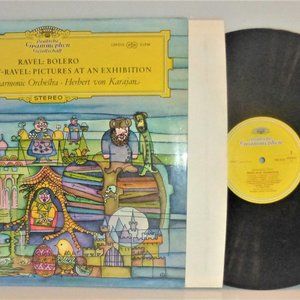 1st Press Ravel Bolero Myssorgsky Vinyl LP Record Exhibition Berlin Philharmonic